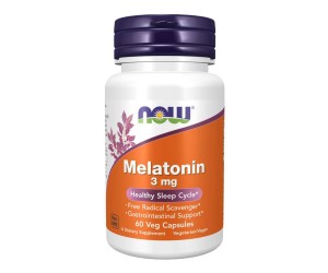 MELATONINA 3 MG NOW FOOD